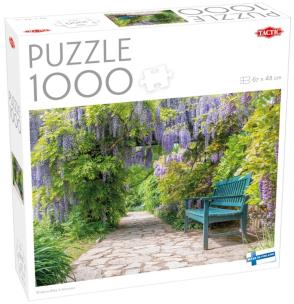 Opakowanie Puzzle 1000 el. Wisteria Alley in blossom