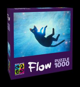 Opakowanie PUZZLE 1000 FLOW - BLACK CAT