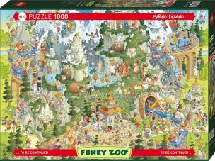 Opakowanie Puzzle 1000 Funky Zoo - część XII ZOO w Himalajach