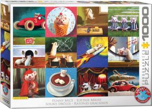 Opakowanie Puzzle 1000 Funny Mice 6000-5695