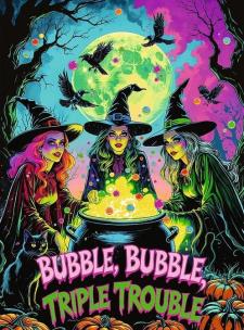 Opakowanie Puzzle 1000 Hall of Horror Czarownice