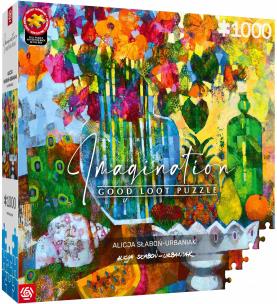 Opakowanie Puzzle 1000 Jesienny Stół