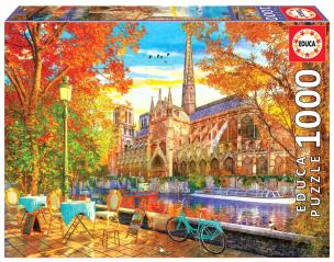 Puzzle 1000 Katedra Notre Dame Paryż Francja 112802. Wydawca: Educa. Multiszop.pl Opakowanie Puzzle 1000 Katedra Notre Dame Paryż Francja 112802