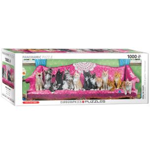 Opakowanie Puzzle 1000 Kitty Cat Couch 6010-5629