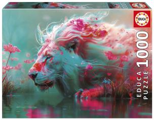 Puzzle 1000 Król zwierząt. Wydawca: Educa. Multiszop.pl Opakowanie Puzzle 1000 Król zwierząt