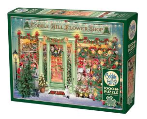Opakowanie Puzzle 1000 Kwiaciarnia w świątecznym wystroju 113021