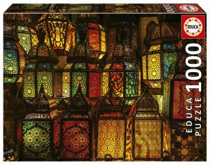 Puzzle 1000 Lampiony 111675. Wydawca: Educa. Multiszop.pl Opakowanie Puzzle 1000 Lampiony 111675