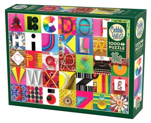 Opakowanie Puzzle 1000 Litery i cyfry 112994