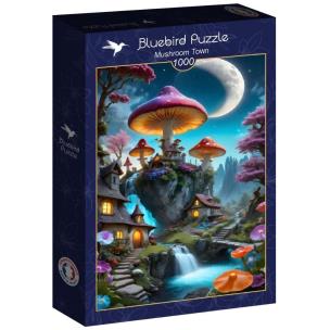 Opakowanie Puzzle 1000 Miasteczko grzybów
