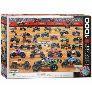 Opakowanie Puzzle 1000 Monster Jam Truck Lineup 6000-5944