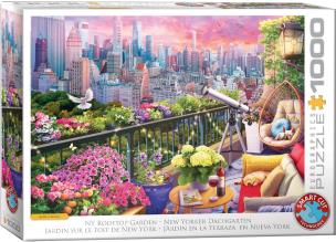 Opakowanie Puzzle 1000 NY Rooftop Garden 6000-6161
