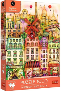 Opakowanie Puzzle 1000 O północy w Paryżu TREFL