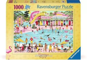 Opakowanie Puzzle 1000 Park Flamingo