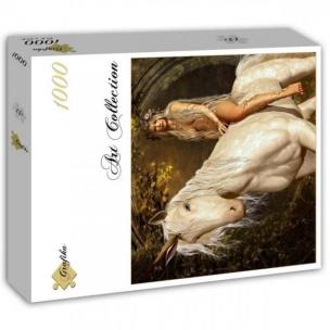 Opakowanie Puzzle 1000 Piękność na koniu