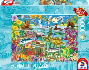Opakowanie Puzzle 1000 PQ Flora i fauna wybrzeży 114397
