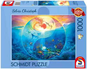 Opakowanie Puzzle 1000 PQ Silvia Christoph W krainie morskich zwierząt 113655