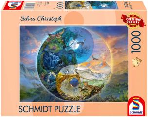 Opakowanie Puzzle 1000 PQ Silvia Christoph Wszędzie góry 113657
