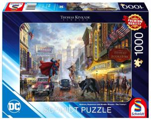 Opakowanie Puzzle 1000 PQ T.Kinkade Batman Wonder Woman Superman 113547