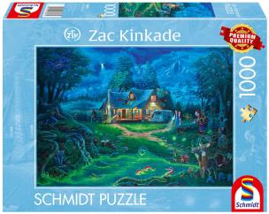 Opakowanie Puzzle 1000 PQ Zac Kinkade Nawiedzony dom 113658