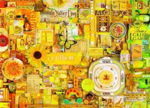 Opakowanie Puzzle 1000 Projekt tęcza - Żółty