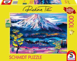 Opakowanie Puzzle 1000 Redina Tili Spokój gór