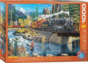 Opakowanie Puzzle 1000 River Silence is Broken by Ken Zylla 6000-5877