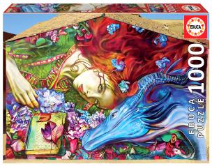 Puzzle 1000 Sant Jordi Lily Brick 112822. Wydawca: Educa. Multiszop.pl Opakowanie Puzzle 1000 Sant Jordi Lily Brick 112822