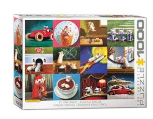 Opakowanie Puzzle 1000 Śmieszne myszy