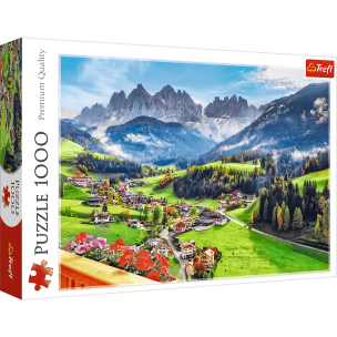 Opakowanie Puzzle 1000 St. Magdalena Dolomity Włochy TREFL