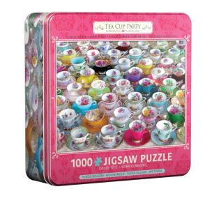 Opakowanie Puzzle 1000 Tea Cup Party Tin 8051-5314