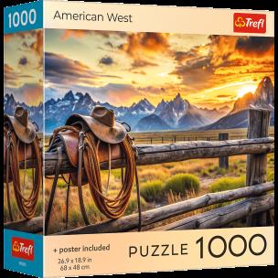 Opakowanie Puzzle 1000 USA Collection: American West