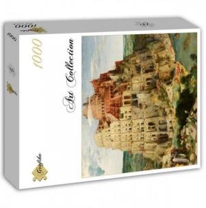 Opakowanie Puzzle 1000 Wieża Babel, Brueghel Pieter