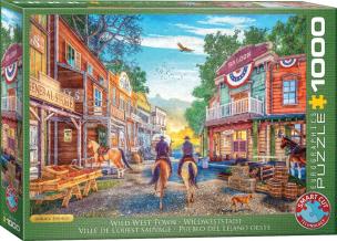 Opakowanie Puzzle 1000 Wild West Country by D.Davison 6000-6028