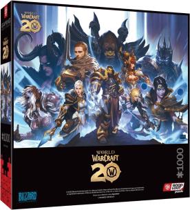 Puzzle 1000 World of Warcraft 20th Anniversary. Wydawca: GOOD LOOT. Multiszop.pl Opakowanie Puzzle 1000 World of Warcraft 20th Anniversary