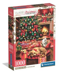 Opakowanie Puzzle 1000 Xmas Coll. Christmas By The Fire