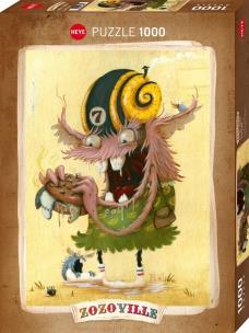 Opakowanie Puzzle 1000 Zozoville. Śmieciowe jedzenie