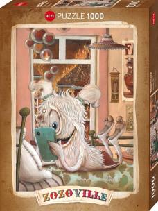Opakowanie Puzzle 1000 Zozoville. Ukochany telefon