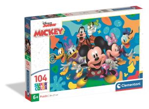 Opakowanie PUZZLE 104 EL SUPER KOLOR Mickey and Friends