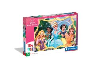 Opakowanie PUZZLE 104 EL SUPER KOLOR Princess
