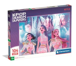 Opakowanie Puzzle 104 Super  K-Pop Demon Hunters 27257