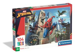 Opakowanie Puzzle 104 Super kolor Spider-Man 25012