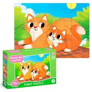 Opakowanie Puzzle 12 Zawsze razem. Koty
