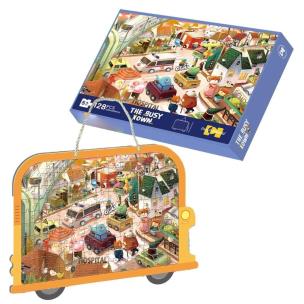 Opakowanie Puzzle 128 miasteczko