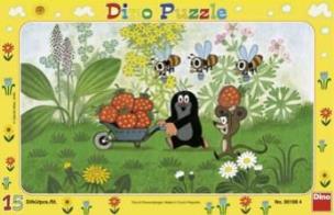 Opakowanie Puzzle 15 Krecik na wycieczce DINO