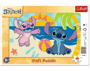 Opakowanie Puzzle 15 ramkowe W cieniu palm TREFL