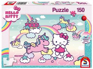 Puzzle 150 Hello Kitty Jednorożec G3. Wydawca: Schmidt. Multiszop.pl Opakowanie Puzzle 150 Hello Kitty Jednorożec G3