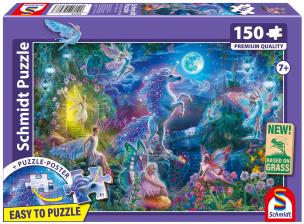 Opakowanie Puzzle 150 PQ Bajka o jednorożcu 113647