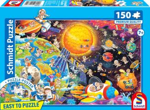 Opakowanie Puzzle 150 PQ Zabawa w kosmosie 114371