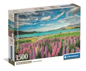 Opakowanie PUZZLE 1500 EL COMPACT  Lupins at Lake Tekapo