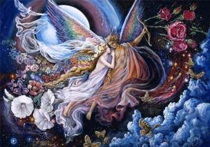 Opakowanie Puzzle 1500 Eros i Psyche, Josephine Wall